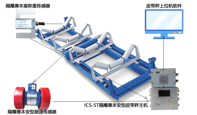 ICS-14A通用型电子皮带秤