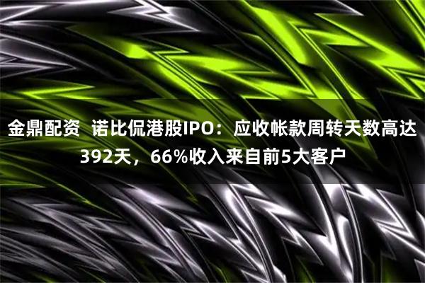 金鼎配资  诺比侃港股IPO：应收帐款周转天数高达392天，66%收入来自前5大客户